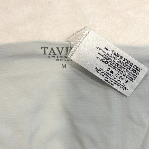 NWT Tavik Ricci Bottom Glossy Pique Adjustable Tie Sides in Light Blue - Medium - Picture 3 of 8